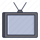 monitor, screen, television, tv