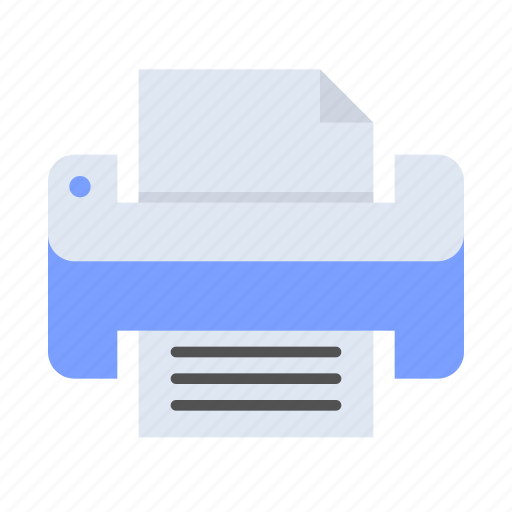 Printer, paper, equipment, document, work icon - Download on Iconfinder