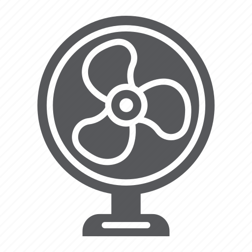 Air, cooler, electric, fan, propeller, table icon - Download on Iconfinder