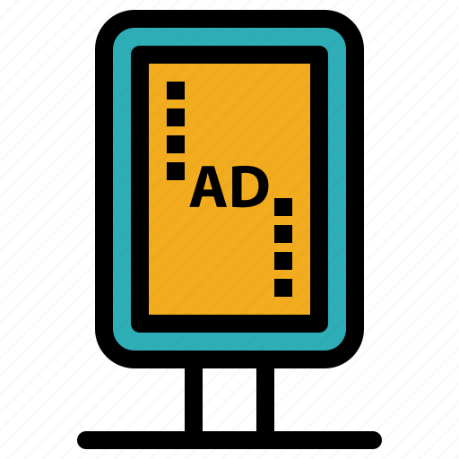 Banner, board, branding, sign icon - Download on Iconfinder