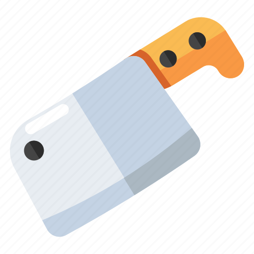 Butcher knife, cleaver, cutting equipment, kitchenware, kitchen tool icon - Download on Iconfinder