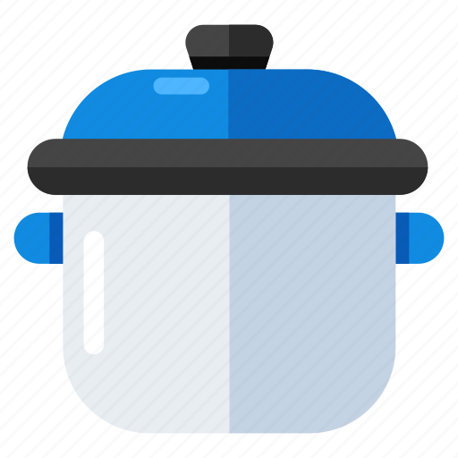 Cookpot, cookware, pressure cooker, kitchenware, kitchen utensil icon - Download on Iconfinder