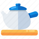 tea kettle, teapot, kitchenware, appliance, water boiler