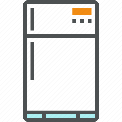 Cold, cooler, freezer, fridge, household, kitchen, refrigerator icon - Download on Iconfinder