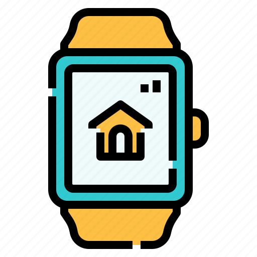 Clock, device, gadget, smart watch, strap, technology, watch icon - Download on Iconfinder