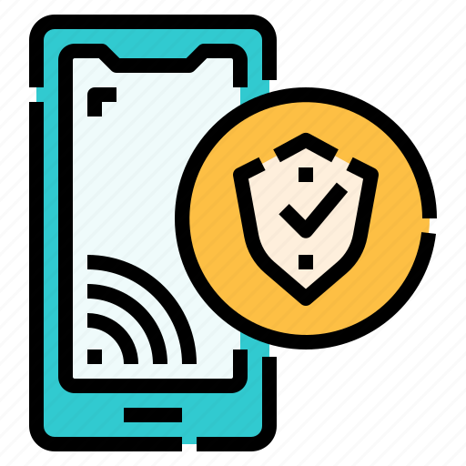 Device, protection, safety, security, shield, smartphone, wireless icon - Download on Iconfinder