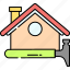 house, roofing, hammer, renovation 