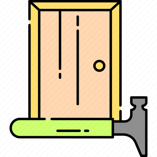 Installation, door, hammer, renovation icon - Download on Iconfinder