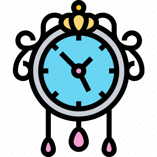 Clock, time, hours, wall, decoration icon - Download on Iconfinder