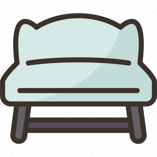 Bench, chair, seat, furniture, relax icon - Download on Iconfinder