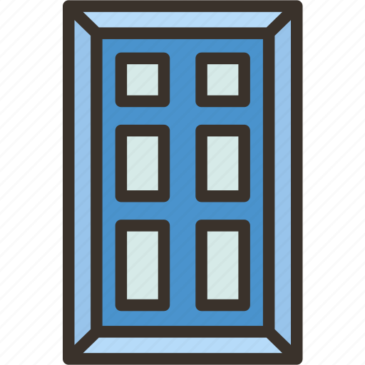 Door, open, enter, room, house icon - Download on Iconfinder