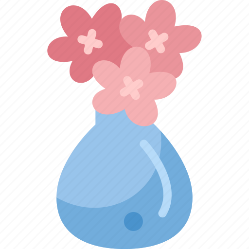 Vase, flower, plant, decoration, ceramic icon - Download on Iconfinder