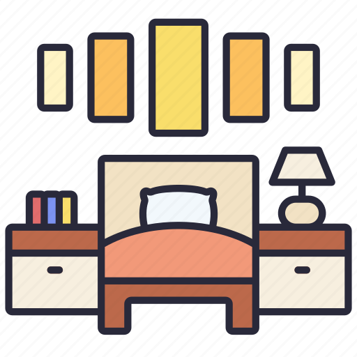 Home, bedroom, design, interior, modern icon - Download on Iconfinder