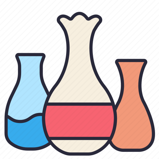 Vase, design, flower, decoration, plant icon - Download on Iconfinder