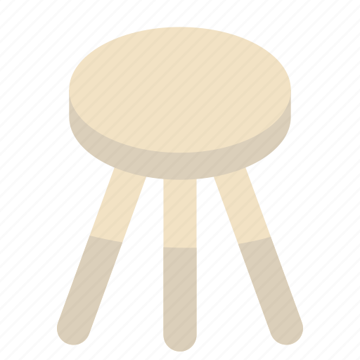Stool, chair, furniture, interior, modern icon - Download on Iconfinder