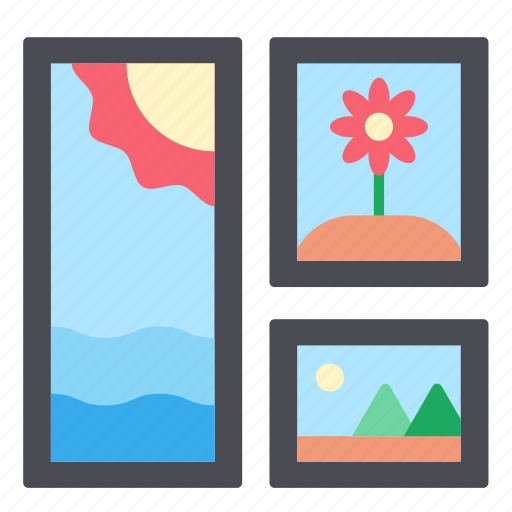Wall, interior, picture, frame, design icon - Download on Iconfinder