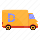 truck, home, delivery 