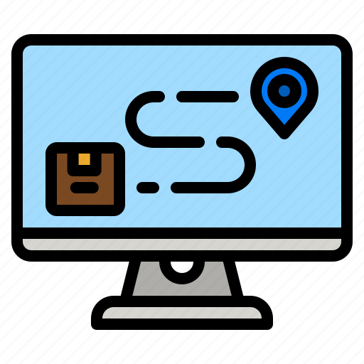 Map, delivery, phone, app, mobile icon - Download on Iconfinder