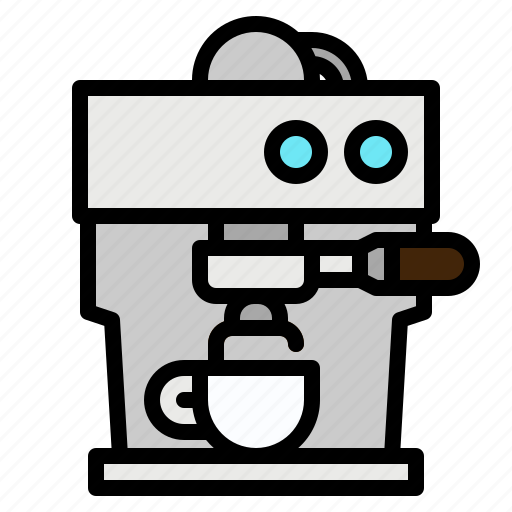 Coffee, drink, hot, machine, pot icon - Download on Iconfinder