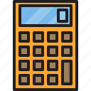 calculator, electric, home, machine