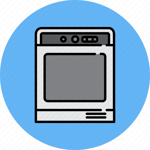 Bake, equipment, home, kitchen, oven, stove icon - Download on Iconfinder