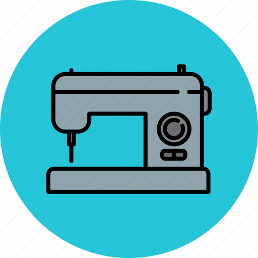 Clothes, clothing, equipment, home, machine, sewing icon - Download on Iconfinder