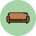 couch, fabric, furniture, home, leather