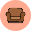 armchair, fabric, furniter, home, leather, livingroom 