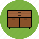 cupboard, door, drawers, furniture, home 