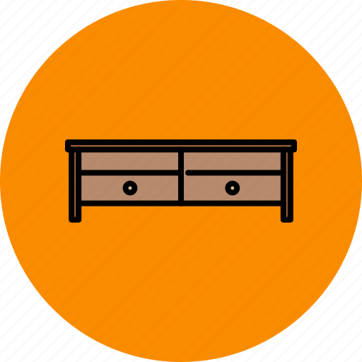 Drawers, endtable, furniture, home, wooden icon - Download on Iconfinder