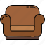 armchair, fabric, furniture, leather, livingroom 
