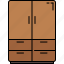 closet, doors, drawers, furniture, wooden 