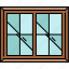 double, frame, furniture, glass, window 