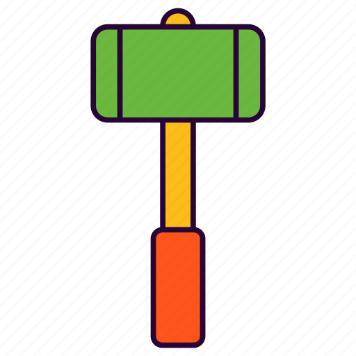 Construction, hammer, mallet icon - Download on Iconfinder