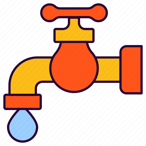 Faucet, pipe, water icon - Download on Iconfinder