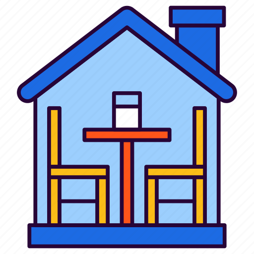 Dinning, room, table, chair, family, eat icon - Download on Iconfinder