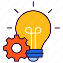 bulb, discover, get, ideas, innovation
