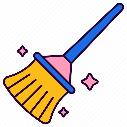 Broom, clean, duster, tool icon - Download on Iconfinder