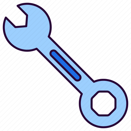 Spanner, ring, wrench, tool icon - Download on Iconfinder