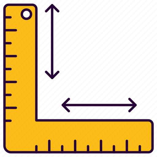 Try, square, ruler, measurement, carpentry icon - Download on Iconfinder