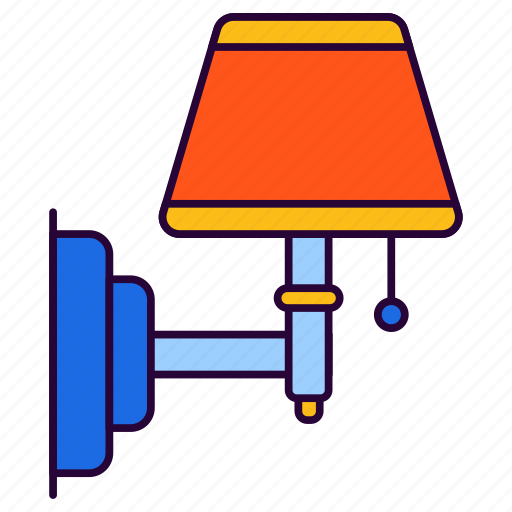 Interior, lamp, lighting, wall icon - Download on Iconfinder