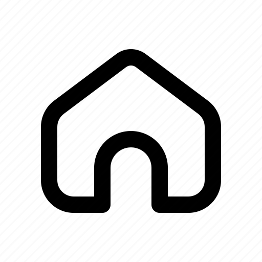 Door, home, house, rounded icon - Download on Iconfinder
