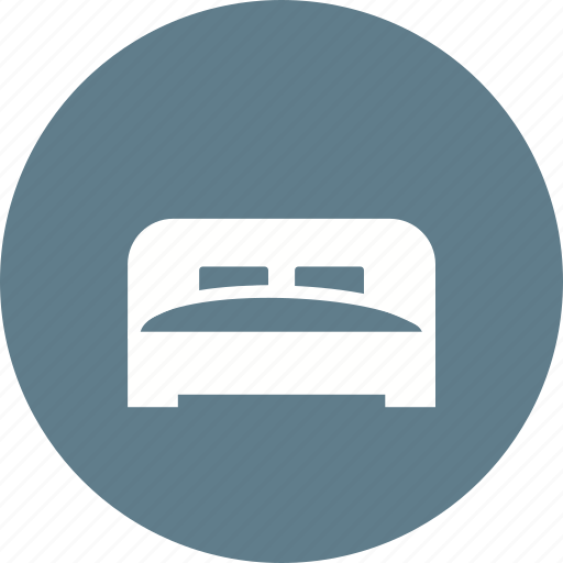 Bed, bedroom room, home, mattress, pillow, sleep icon - Download on Iconfinder