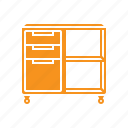 drawer unit, drawer, furniture, wheels