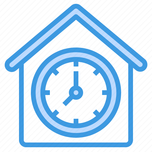 At, employee, home, time, timetable, working icon - Download on Iconfinder
