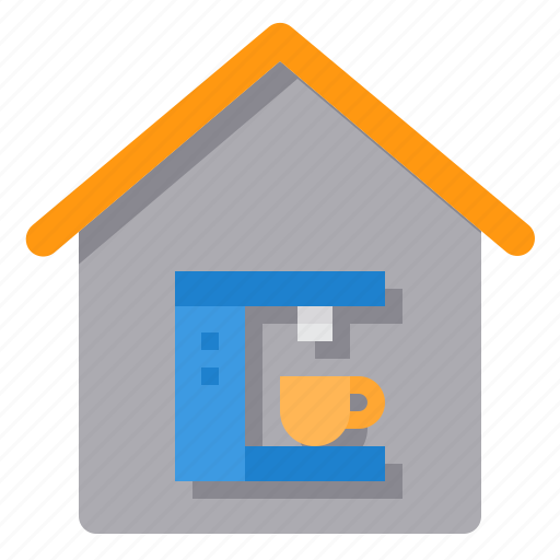 At, coffee, drink, home, hot, working icon - Download on Iconfinder