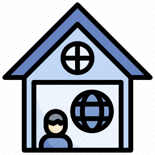 Internet, home, office, communications, online, world icon - Download on Iconfinder