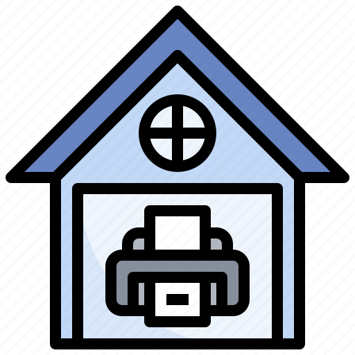 Printer, electronics, paper, technology, home, office icon - Download on Iconfinder
