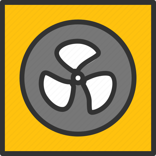 Air, amenities, ceiling, exhaust, fan, home, ventilation icon - Download on Iconfinder