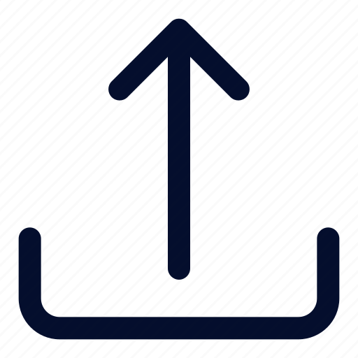 Arrow, direction, ascending, ascendant, upload icon - Download on Iconfinder